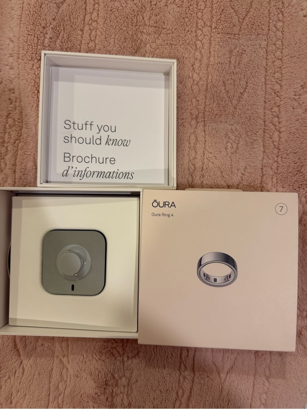 Oura Ring Gen 4 Size 7 Silver - Picture 3 of 6